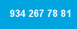 934 267 78 81 934 267 78 81